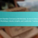 Vermont Chamber Commerce Membership: Access to Educational Workshops, Industry Insights, and Leadership Training