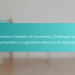 Vermont Chamber of Commerce: Challenges and Opportunities in Legislative Advocacy for Businesses