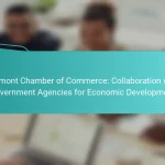 Vermont Chamber of Commerce: Collaboration with Government Agencies for Economic Development