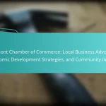 Vermont Chamber of Commerce: Local Business Advocacy, Economic Development Strategies, and Community Impact