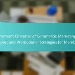 Vermont Chamber of Commerce: Marketing Support and Promotional Strategies for Members