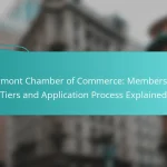 Vermont Chamber of Commerce: Membership Tiers and Application Process Explained