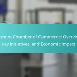 Vermont Chamber of Commerce: Overview, Key Initiatives, and Economic Impact