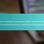 Vermont Chamber of Commerce: Role in Economic Growth, Community Partnerships, and Business Development