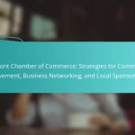 Vermont Chamber of Commerce: Strategies for Community Involvement, Business Networking, and Local Sponsorships